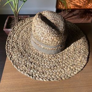 Summer Olive Green Straw Hat
